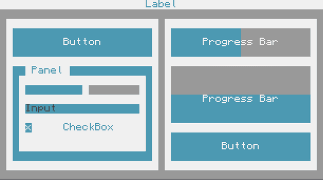 Responsive UI design - Computer Terminal preview